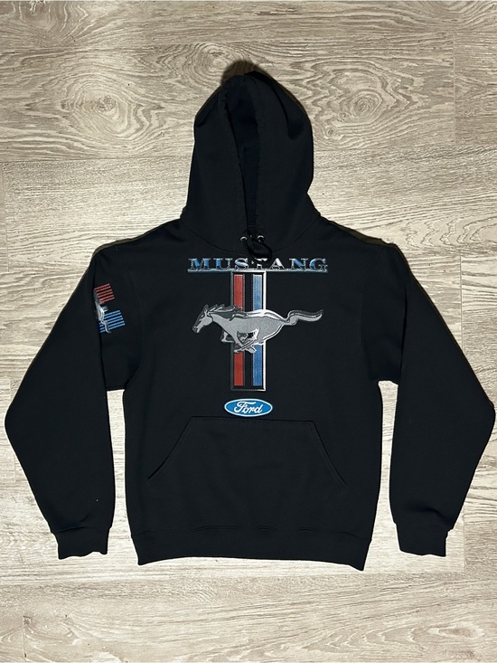 Ford Other - Ford Mustang Mens Black Graphic Hoodie Sweater